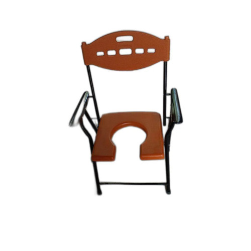 Orange Commode Chair