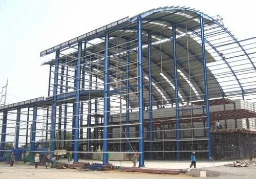 Peb Building Structure - Aluminum & Eps Modular Design, Silver Color | Ideal For Plants And Warehouses, Features Sliding Aluminum Windows
