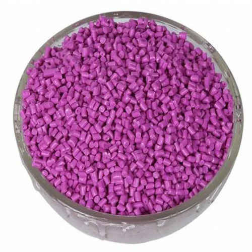 Purple Colour Masterbatch - Recycled Granules, Highly Pure Injection Molding Application, Eco-Friendly PE Carrier