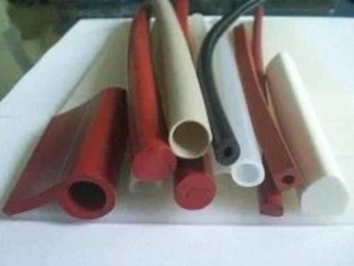 Silicone Rubber Extrusions - Circular Hollow Sections High Durability and Dimensionally Accurate Customized Options Available