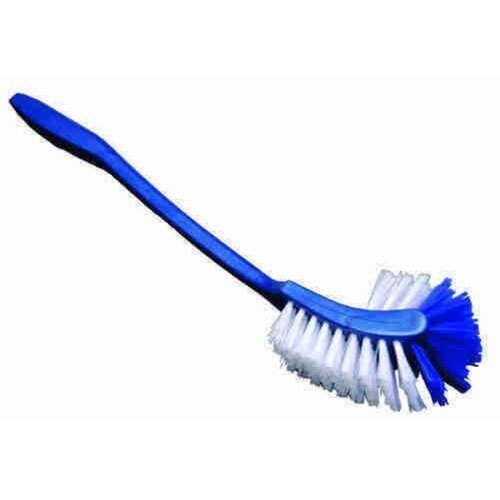 Toilet Cleaning Brush - Heavy-Duty Plastic Material, Light Weight Blue Color | Shockproof Handle, Stain Resistant, Non-Toxic, Scratch-Free Cleaning, Easy Storage, Minimal Maintenance
