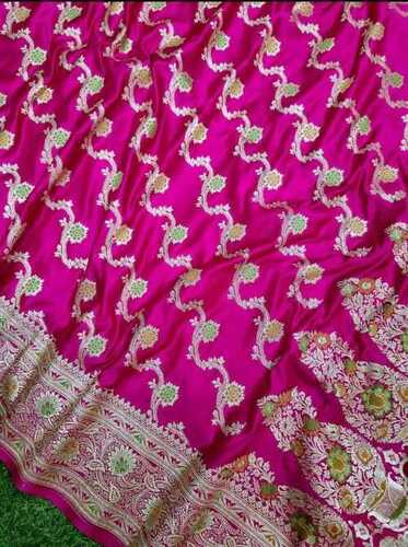 Banarasi Satin Silk Sarees - Color: All