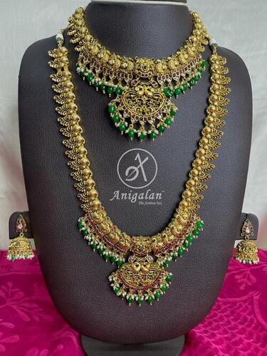 Designer Bridal Jewelry Set - New Coral and Imitation Jewelry Customized Colors Sizes and Designs for Women's Engagement Wedding and Anniversary Occasions