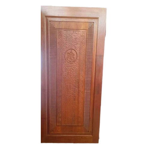 Brown Interior Wooden Door