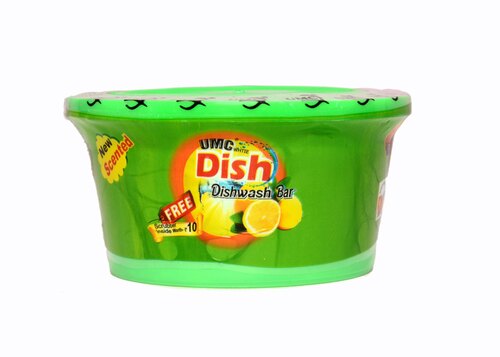 Dish Wash Bar - Green Color, Compact Size | Pleasant Fragrance, Easy Rinsing, Long-Lasting, Non-Toxic Ingredients, Skin-Friendly, Powerful Stain Removal, Lathering Effect