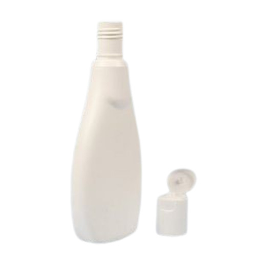 HDPE Flat Bottle - 100ml, 200ml, 25ml Sizes | Premium Quality, Flip Top Cap, White Color, Ideal for Shampoo Packaging