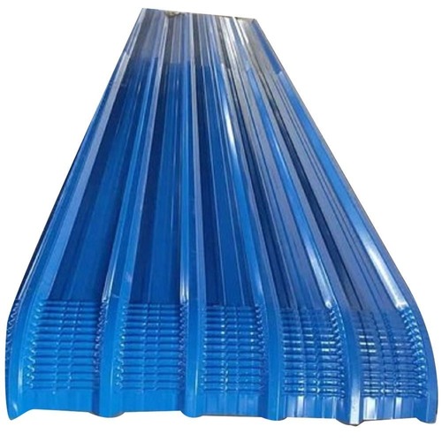 Industrial Curved Roofing Sheet - Color: Bule