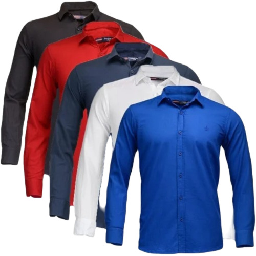Men's Linen Shirt - Comfort Fit, Multicolor Full Sleeves | Anti-Wrinkle, No Fade, Summer Suitable