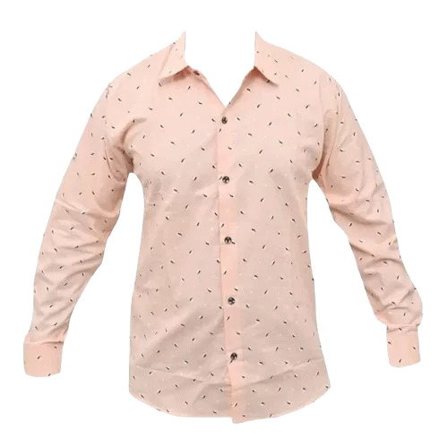 Mens Light Pink Formal Shirt