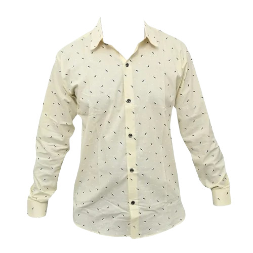 Mens Printed Cotton Shirt By Vastra
