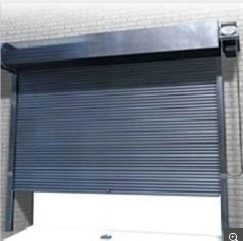 Mild Steel Manual Rolling Shutters - MS Material Vertical Opening Pattern Various Colors | Prolonged Service Life Low Maintenance Anti-Rust Properties