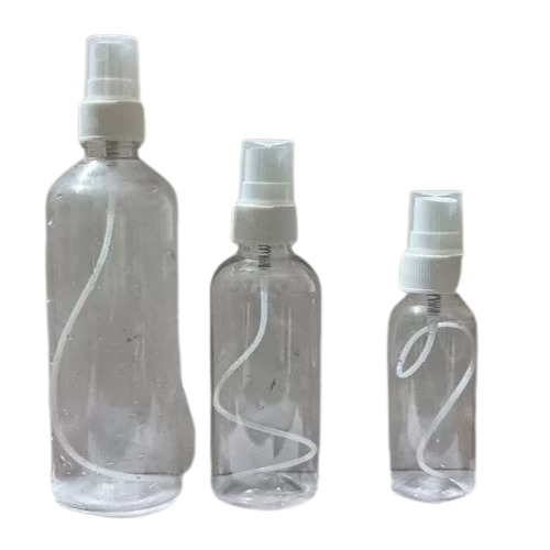 Mist Spray Bottle - Premium Quality 100 ml Transparent Plastic, Multiple Use for Adults