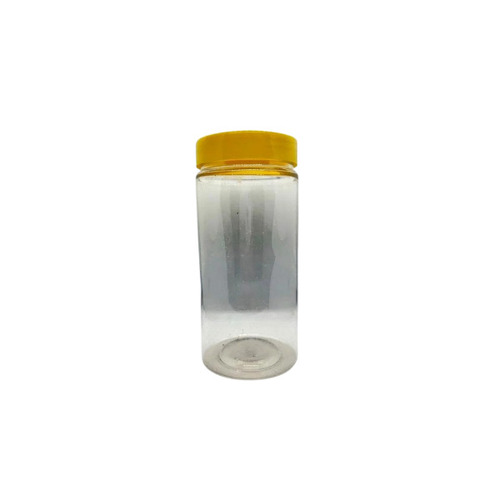 Pet Jar for Cashew - Plastic, 500ml, Transparent | Durable, Leak Free, Lightweight, Rigid Design
