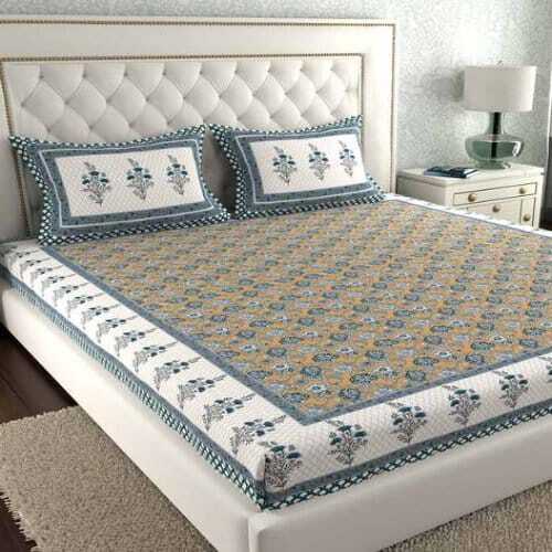 Printed Double Bed Sheet