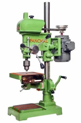 Radial Drilling Machine - Mild Steel, 220-380 Volt Power Source, Green Finish | Easy To Install, Heavy-duty, High Strength, Energy Efficient