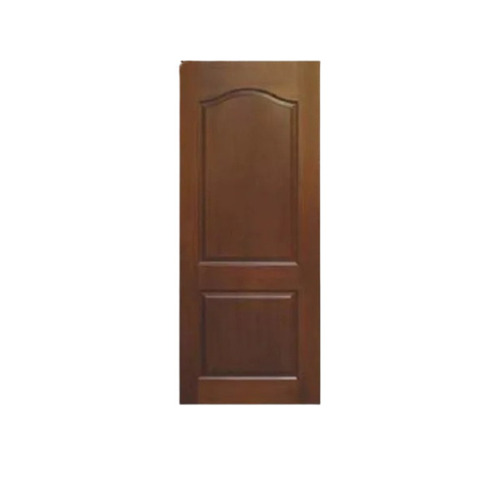 Veneer Molded Panel Door - Water Resistant, Polished Finish | Customized Design, Brown Color, 32mm-50mm Thickness, Suitable for Interior Use