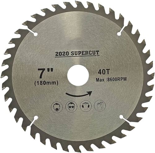 Wood Circular Saw Blade - Color: Black