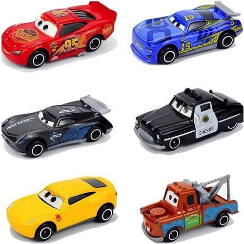 Car Toy - Acrylic Material, Standard Size, Multi-Color Design | Portable, Moveable with 4 Wheels, Easy to Operate, Water and Crack Resistant