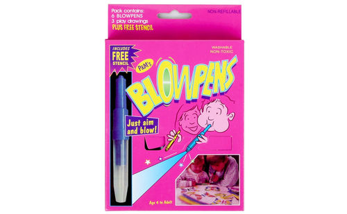 Colour Spray Blowpen Set