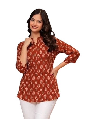 Girls Short Top - Rayon Fabric, All Available Sizes | Trendy Designs, Comfortable Fit, Multiple Colors and Patterns, Easy to Mix and Match for Casual Wear