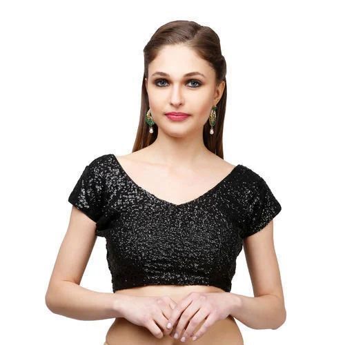 High Design Ladies Blouse - Cotton, Customizable Sizes (XXS to L), Short Sleeves | Anti-Shrink, Wrinkle-Free, Sustainable Fabric, Easy to Iron