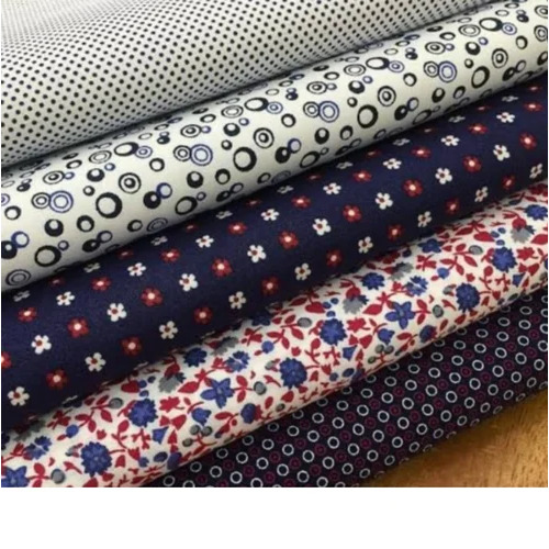 rayon printed fabric