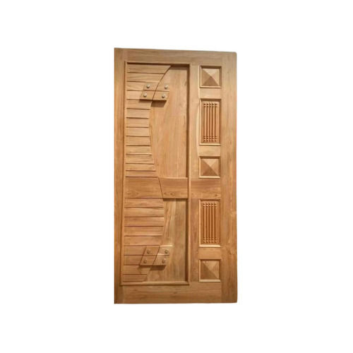 Polished Teak Wood Door