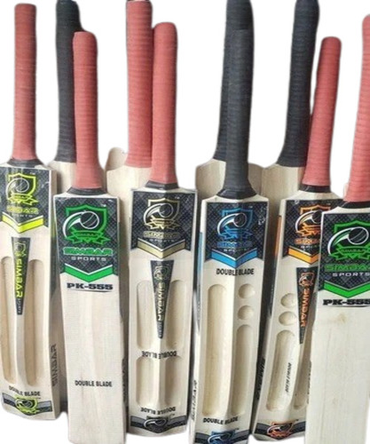 Popular Willow Cricket Bat - Kashmir Willow, Standard Size, Natural Color | Light Weight and Excellent Surface Quality for Adults