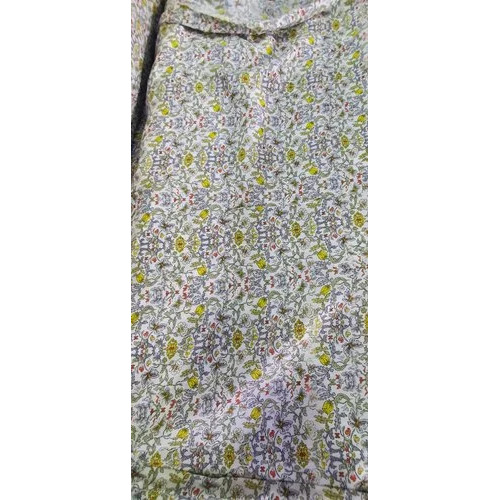 Printed Rayon Dress Fabric - 125 GSM, Length 100 Meter, Width 58 Inch, Multicolor, Washable, Woven, Printed Pattern