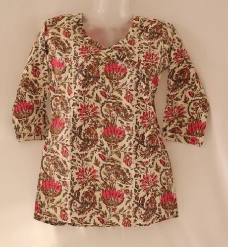 Cotton Casual Tops - All Sizes Available, Vibrant Printed Styles for Everyday Comfort and Layering