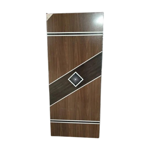 Laminated Teakwood Interior Door - 6-10 Feet Height, White and Gray Finishing | Modern Rectangular Design, Customized Swing Style, 30mm Thickness