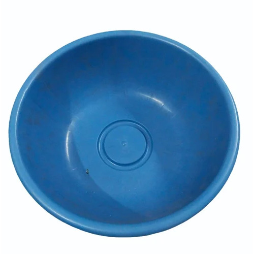 12Inch Round Plastic Tub - Color: Brown
