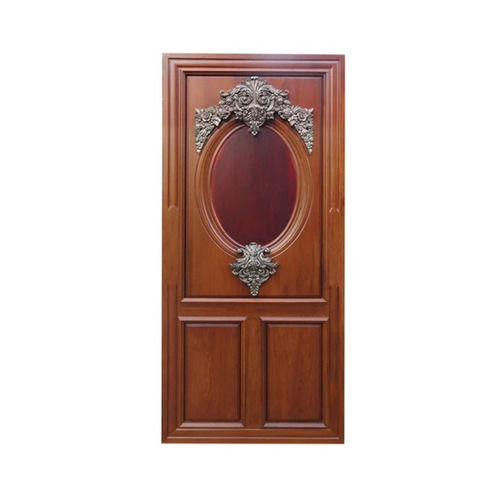 32mm Carved Teak Wood Door