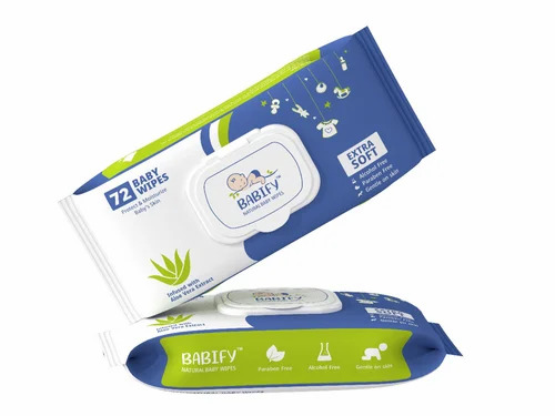 Baby Wet Wipes - Good Quality Alcohol Free Packets for Ages 3 to 12 Months