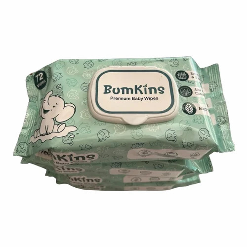 Baby Wipes - Non Woven 72 to 80 Pieces | Alcohol Free Extra Soft Ideal for Babies 3 to 12 Months