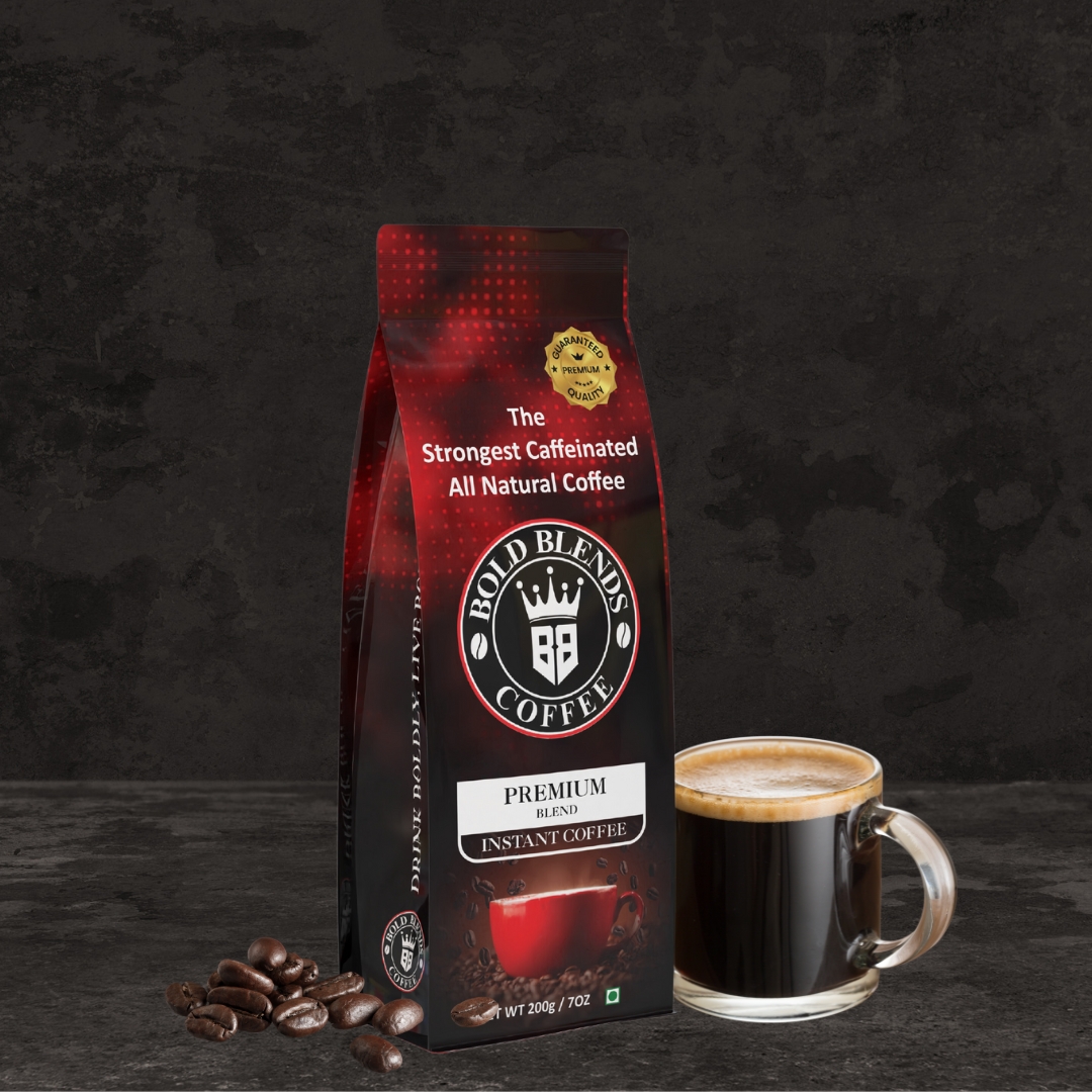 BOLD BLENDS COFFEE ( AGGLOMERATED PREMIUM INSTANT COFFEE ) 400g PREMIUM BLEND ( 100% PURE COFFEE)