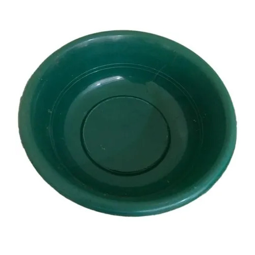 Dark Green Plastic Bowl