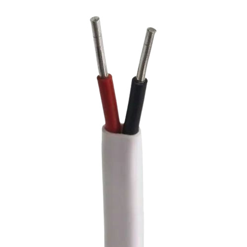 Flat Service Cable - 2 Core Stranded Copper Conductor | Applications in Industrial, Power Station, Railway, and Telecommunication
