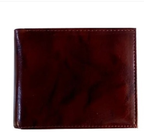 Mens Designer Leather Wallet - Premium Leather, Folded Design | Long Lasting Finish, Tested Quality Standards, Ideal for Gifting, Available in Various Colors