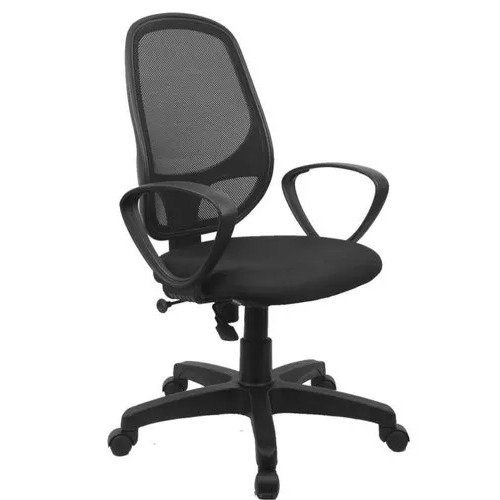 Mid Back Mesh Executive Office Chair - Adjustable Arm, Height 18 Inch | Modern Black, Easy to Use, Durable
