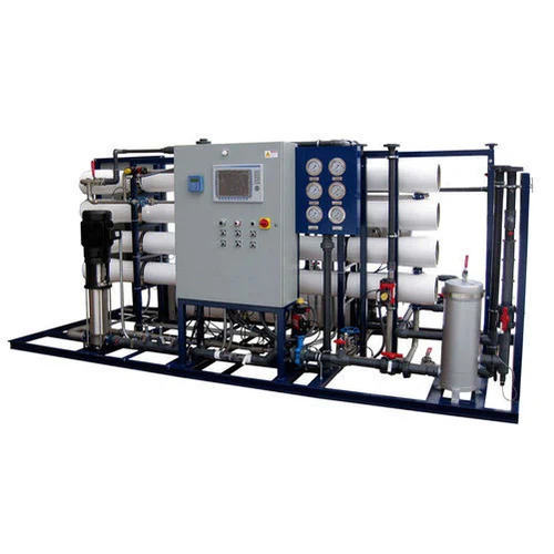 Reverse Osmosis Plant - 5000 Liter/Hour Capacity, >75% Water Recovery Rate, Electric, Metal Construction - 240V Power Source