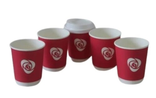 210 ml Double Wall Paper Cup - Paper Material, Available in Various Sizes, Various Colors, Printed Pattern Design | Quality Tested, Timely Delivery