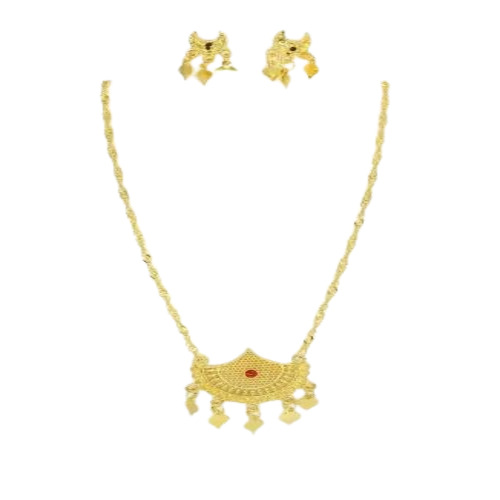 Arabic Pendant Necklace Set
