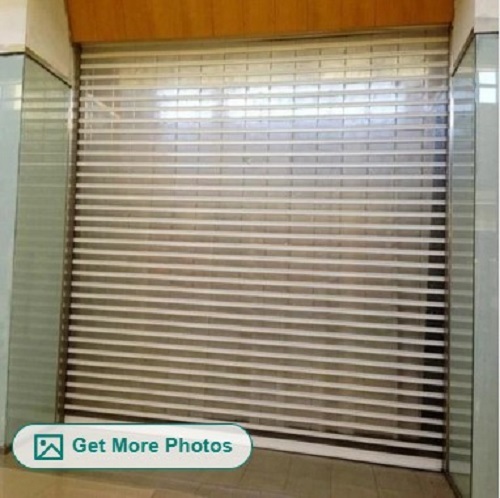 Automatic Polycarbonate Rolling Shutter - Durable Plain Design, Vertical Opening Mode | Low Maintenance, Cost-Effective Solution