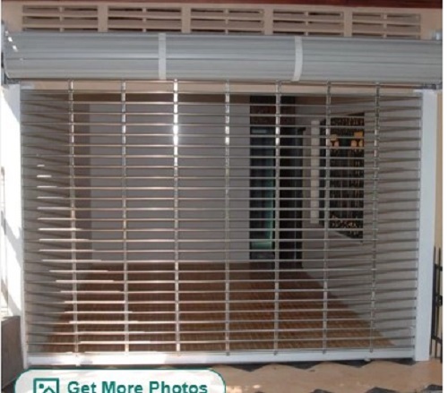Exterior Grill Rolling Shutter - New, Vertical Opening Pattern | Low Maintenance, Various Colors, Exterior Insulation, Quality Tested