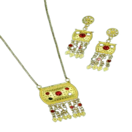 Fancy Jewelry For Women - Golden Fancy Design | Custom Size, Perfect for Anniversary and Engagement Occasions, Good Condition