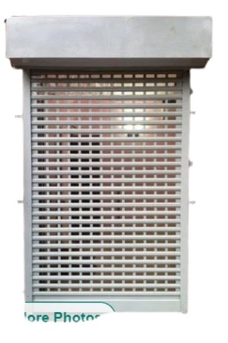 Grill Rolling Shutter for Exterior - Vertical Opening Pattern, Various Colors | Easy to Clean, Pocket Friendly Rates, Least Maintenance Needed