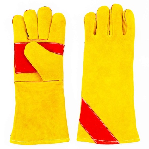 Industrial Gloves - Fabric Type: Leather
