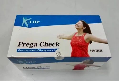 K Life Prega Check Pregnancy Kit - Plastic Material, Box Packaging | New Condition, Medical Use, Rapid Test Quality