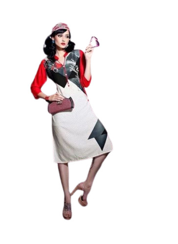 Ladies Straight Kurti - Cotton, Regular Fit, Multicolor, Light Weight & Breathable | 3-4th Sleeve, Printed, Casual Style, Summer Essential